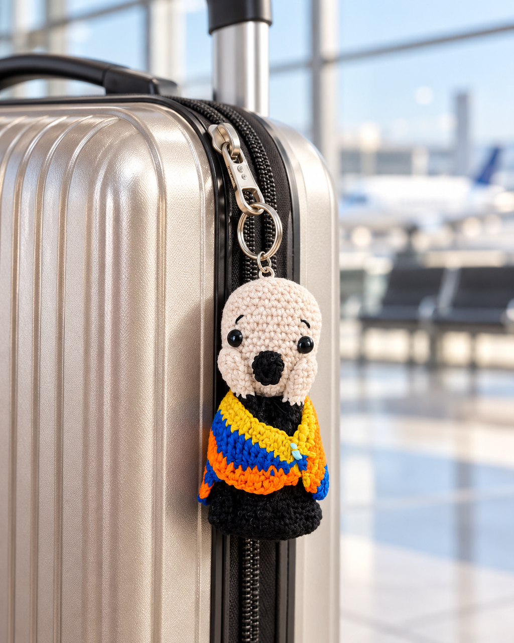 Scream Doll Crochet Kit Art Collection Keychain