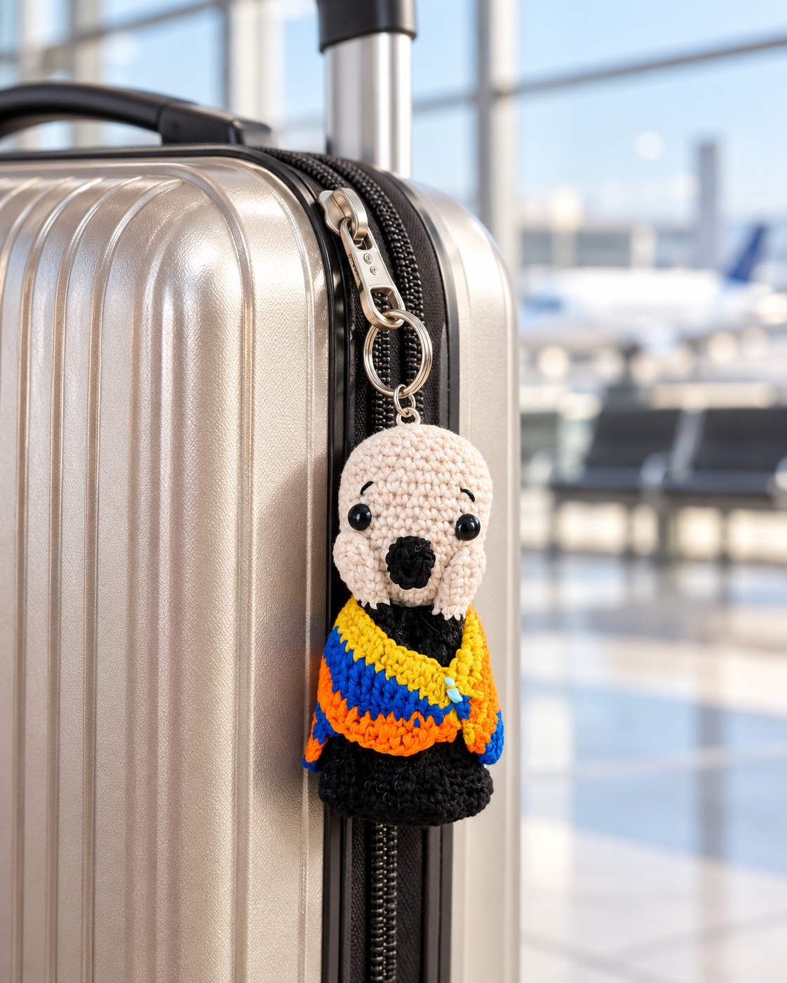 Scream Doll Crochet Kit Art Collection Keychain