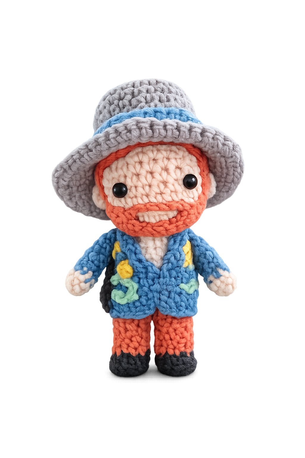 Vincent van Gogh Keychain Crochet Kit